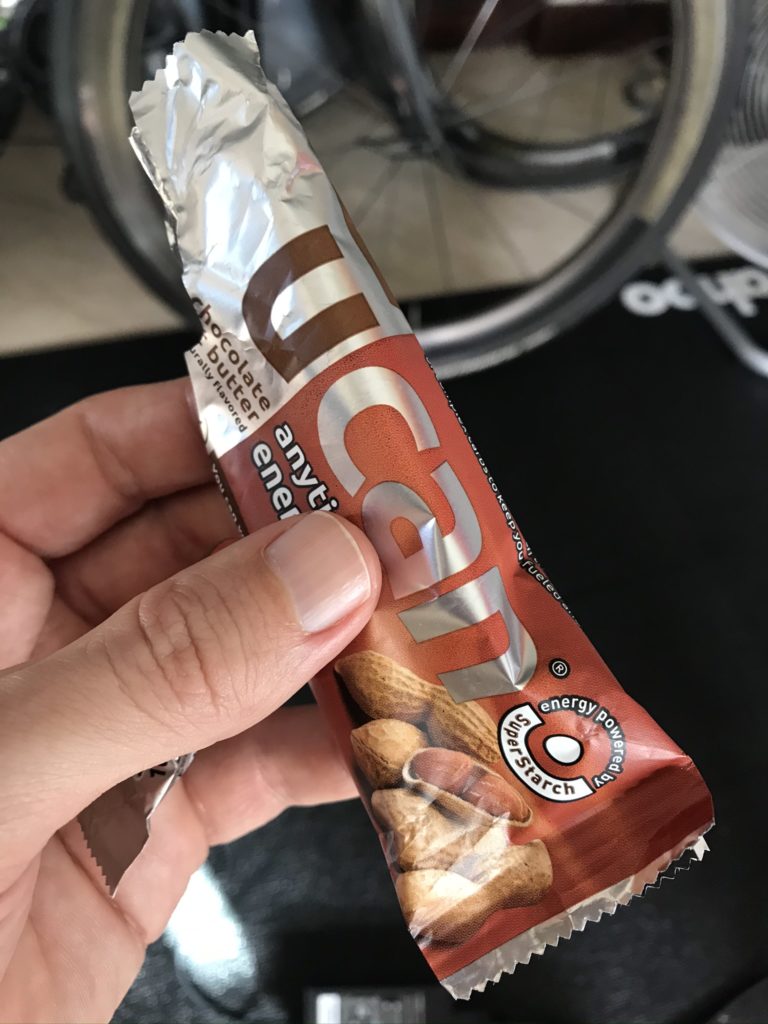 UCAN chocolate peanut butter bar wrapper