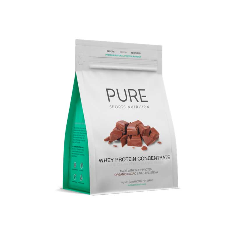 Pure whey protein pouch