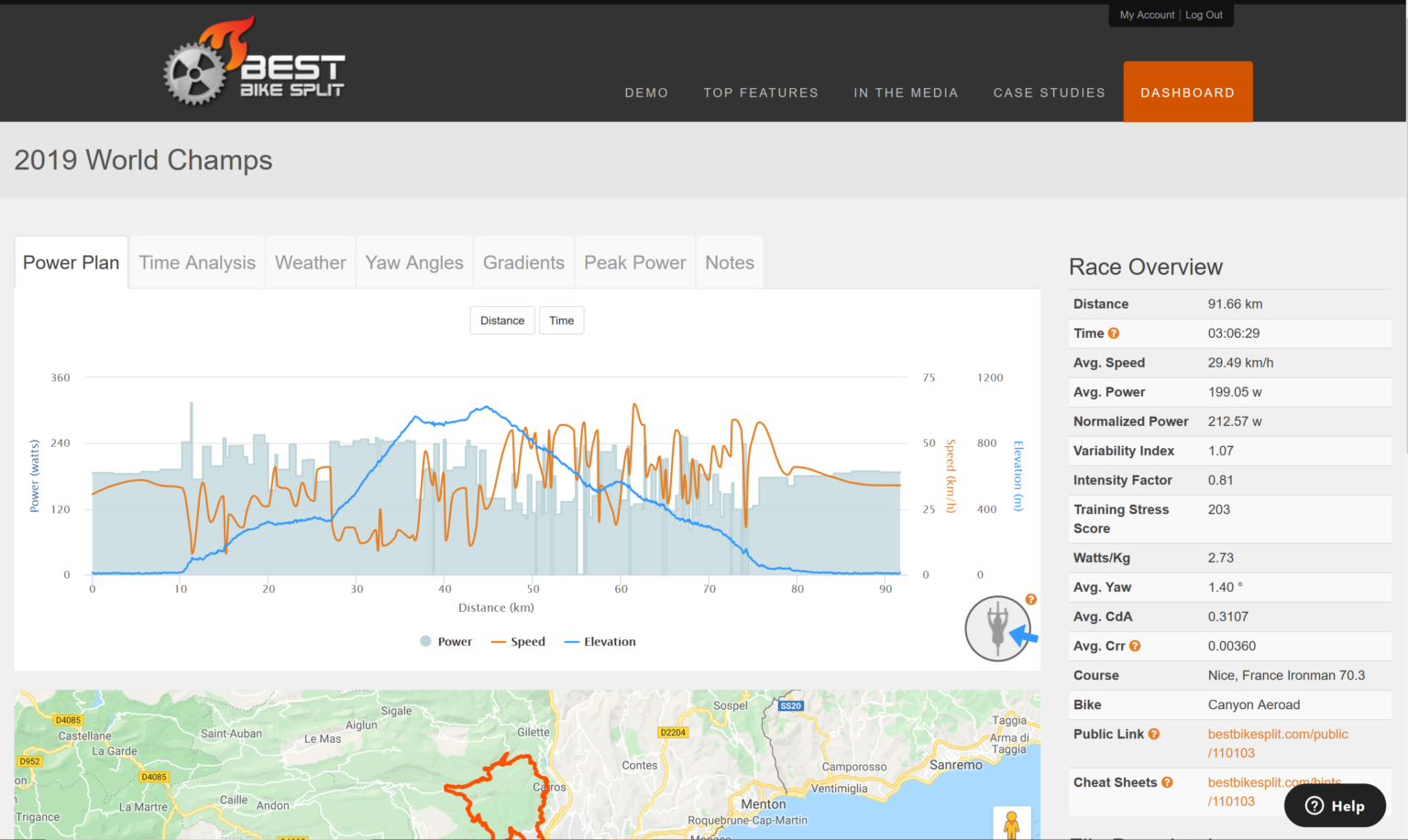 27 Use BestBikeSplit IronmanHacks
